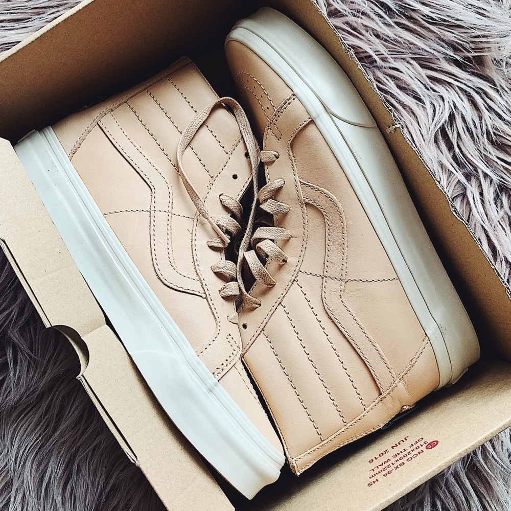 Vans authentic high leather sneakers - Picture 2 of 8